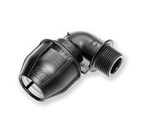 PE Angle 90 ° AG 32 mm x 1 "16bar Fitting pour connecter un pe Natte de de 32 C