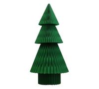 PE Grand Sapin de Noël 176cm Pliable en Papier Alvéolé - Décoration Nordique Moderne pour Vitrine & Maison, Réutilisable (Green, 177cm)