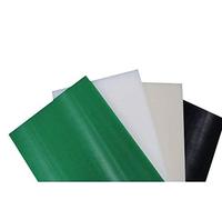 PE-HD Plaque 500 x 250 x 10 mm PE300 Noir Polyéthylène