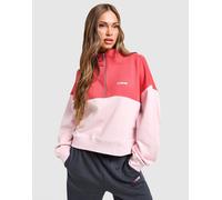 PE Nation Sweatshirt zippé 1/4 Centre Field - Rouge M
