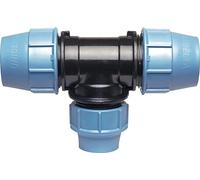 PE Tube Raccord en T 25 x 20 x 25 mm réduit avec DVGW