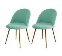 Pea green,4pcs,Housse de Chaise Scandinaves Lot de 2/4/6, Extensible Housse de Chaise de Salle à Manger, Velours Couverture de Chaise sans Accoudoirs pour Décoration de Salon Cuisine Maison