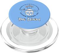 Pea Island Outer Banks Black Flag Pirate PopSockets PopGrip pour MagSafe