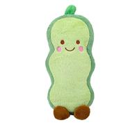 Pea Plush - 1 * Oreiller En Peluche De Pois, Décor De Vacances De Dessin Animé Doux Et Mignon De 10,2 Pouces, Coussin De Trucs De Gousse De Pois | Pour Thanksgiving Nouvel An Lecture Assis Dormir Mass