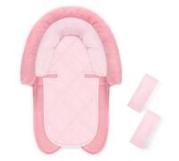 Pea Pod Support de tête de siège auto pour nouveau-né Rose foncé