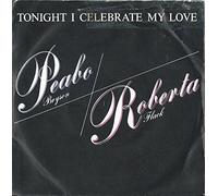 PEABO BRYSON AND ROBERTA FLACK - TONIGHT I CELEBRATE MY LOVE 7" (45) BRAZILLIAN CAPITOL 1983