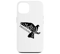 Peace and Freedom Sign That Says Freedom Dove Freedom Saying Coque pour iPhone 13