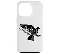 Peace and Freedom Sign That Says Freedom Dove Freedom Saying Coque pour iPhone 13 Pro