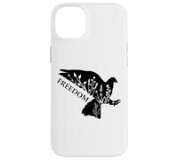Peace and Freedom Sign That Says Freedom Dove Freedom Saying Coque pour iPhone 14 Plus