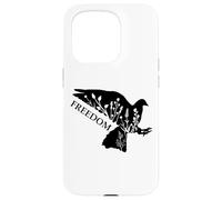 Peace and Freedom Sign That Says Freedom Dove Freedom Saying Coque pour iPhone 15 Pro