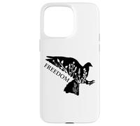 Peace and Freedom Sign That Says Freedom Dove Freedom Saying Coque pour iPhone 15 Pro Max