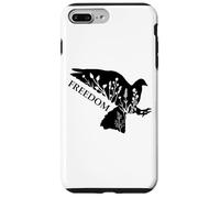 Peace and Freedom Sign That Says Freedom Dove Freedom Saying Coque pour iPhone 7 Plus/8 Plus