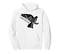 Peace and Freedom Sign That Says Freedom Dove Freedom Saying Sweat à Capuche