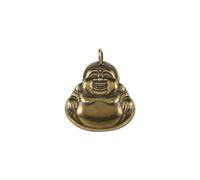 Peace And Joy Maitreya Bouddha Pendentif en laiton pour homme et femme Petit pendentif