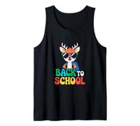 Peace and Love School Lunettes de Soleil Motif cerf Débardeur