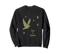 Peace at Christmas with Dove in Flight Logo Festif Sweatshirt