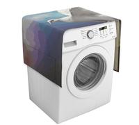 Peace Dove Housse de protection pour machine à laver avec poches de rangement pour lave-linge et sèche-linge 137,9 x 52,1 cm