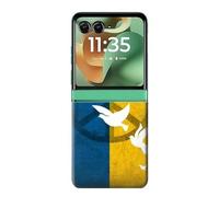 Peace Dove Ukraine Flag Etui Coque Housse pour Motorola Razr 60, Razr 2025