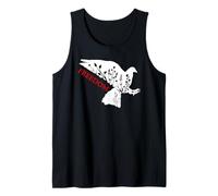 Peace Freedom White Dove Says Freedom USA Red Freedom Saying Débardeur