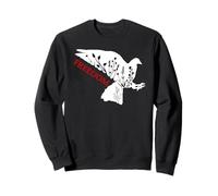 Peace Freedom White Dove Says Freedom USA Red Freedom Saying Sweatshirt