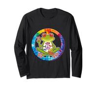 Peace Frog Chemise Love Hippie Faith Joy Hope Positive Vibes Manche Longue