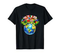 Peace Global | Terre Nature Unité Diversité Thèmes Harmonie T-Shirt