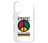 Peace in The Hood | Retro Graphic Vintage 1990 Coque pour iPhone 17