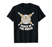 Peace in The Knead Baker T-Shirt