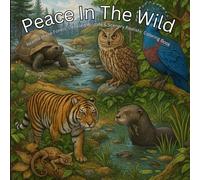 Peace in the Wild:: Adult Coloring Book with Animals, Natural Scenes, Forest Patterns, and Floral Designs for Relaxation