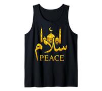Peace Islam Calligraphie Mosquée Musulman Ramadan Vitrail Débardeur