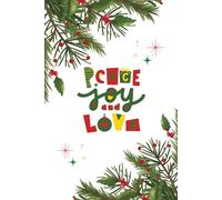 Peace, Joy and Love Christmas Journal