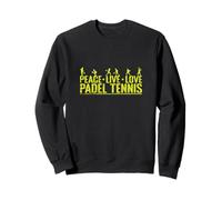 Peace Live Love Padel Sweatshirt