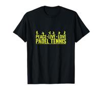 Peace Live Love Padel T-Shirt
