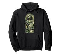 Peace Love and Bonsaï Bohème Arc-en-ciel Sweat à Capuche