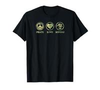 Peace Love And Bonsaï Simple Basic Bonsaï Graphique T-Shirt