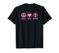 Peace Love And Bonsaï Simple Basic Bonsaï Graphique T-Shirt