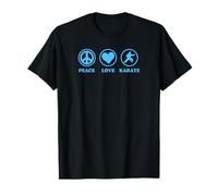 Peace Love and Karaté Simple Basic Karaté T-Shirt