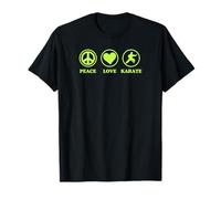 Peace Love and Karaté Simple Basic Karaté T-Shirt