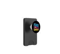 Peace Love and Libraries Heart and Books Graphic PopSockets PopWallet pour MagSafe