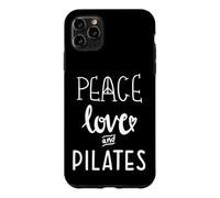 Peace Love and Pilates is My Happy Hour in My Pilates Era Coque pour iPhone 11 Pro Max
