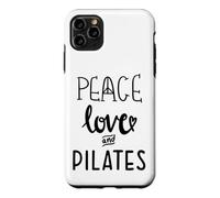 Peace Love and Pilates is My Happy Hour in My Pilates Era Coque pour iPhone 11 Pro Max