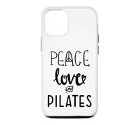 Peace Love and Pilates is My Happy Hour in My Pilates Era Coque pour iPhone 12/12 Pro
