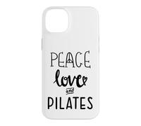 Peace Love and Pilates is My Happy Hour in My Pilates Era Coque pour iPhone 14 Plus