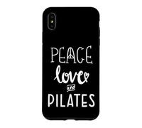 Peace Love and Pilates is My Happy Hour in My Pilates Era Coque pour iPhone XS Max