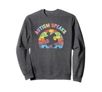 Peace Love AUTISM SPEAKS défend l'éducation et célèbre Sweatshirt