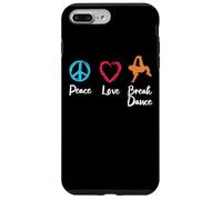 Peace Love Break Dance Coque pour iPhone 7 Plus/8 Plus