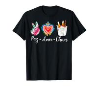 Peace Love Cheves, Mexican Tequila Cinco De Mayo Latinx T-Shirt