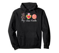 Peace Love Concha México Matching Family Couples Mexican Sweat à Capuche