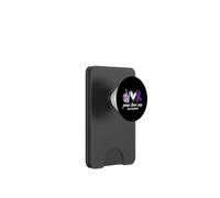 Peace Love Cure Lupus Awareness Support Ribbon PopSockets PopWallet pour MagSafe