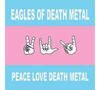 Peace Love Death Metal Vinyle Rouge Vinyle